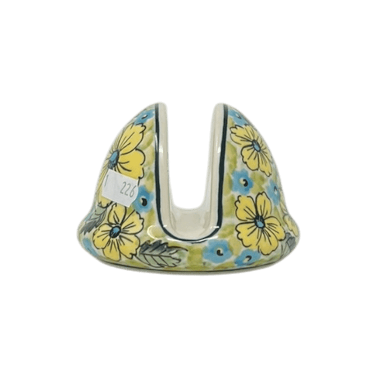 Napkin Holder, Round, 3" in "Sunny Meadow" by Zaklady | Y1109-ART332