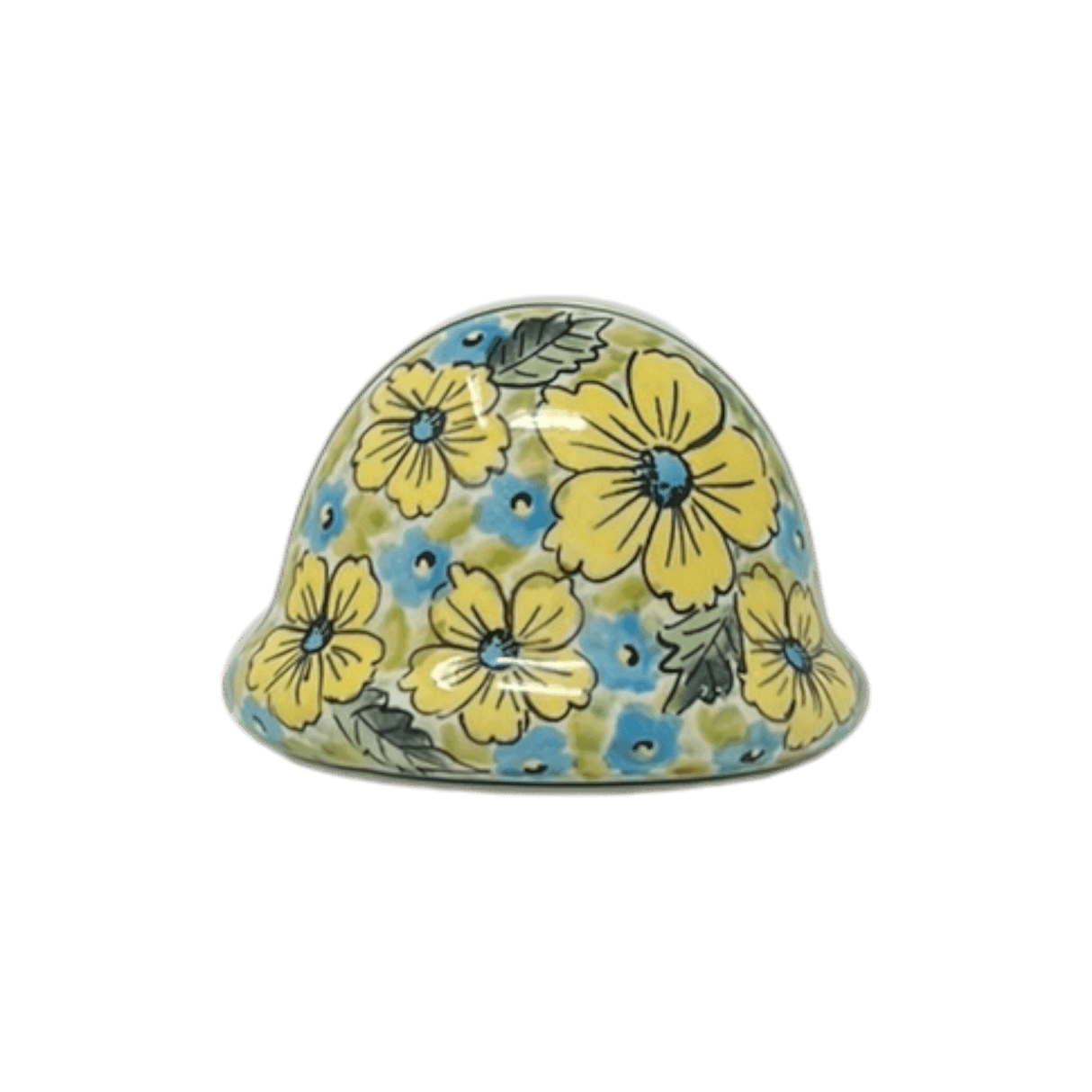 Napkin Holder, Round, 3" in "Sunny Meadow" by Zaklady | Y1109-ART332