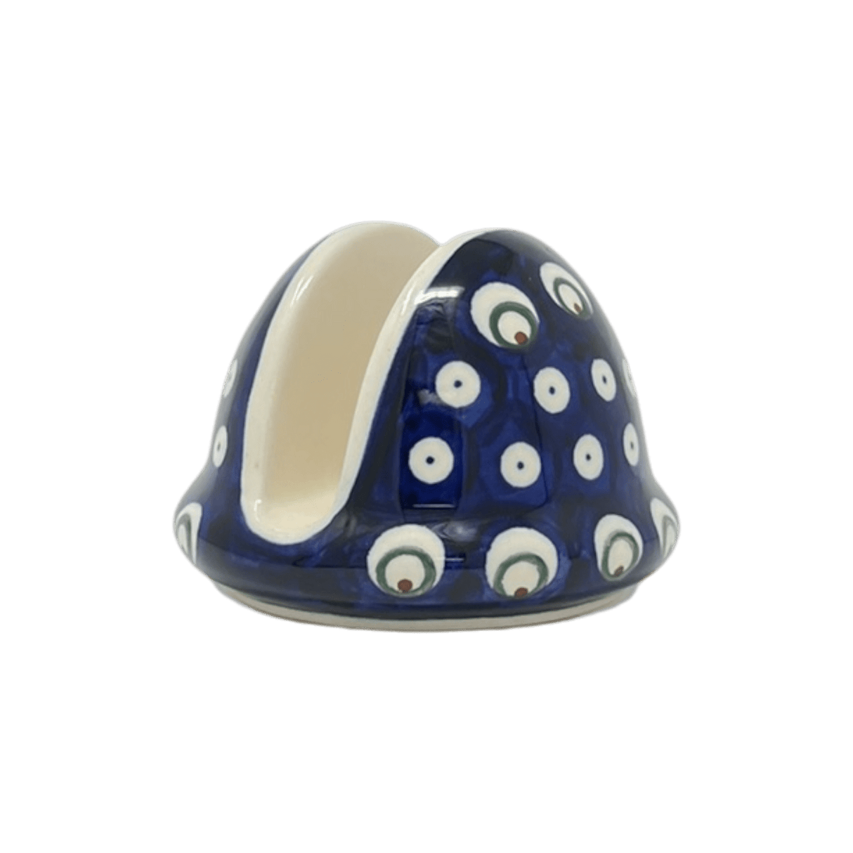 Napkin Holder, Round, 3" in "Peacock Burst" by Zaklady | Y1109-D487