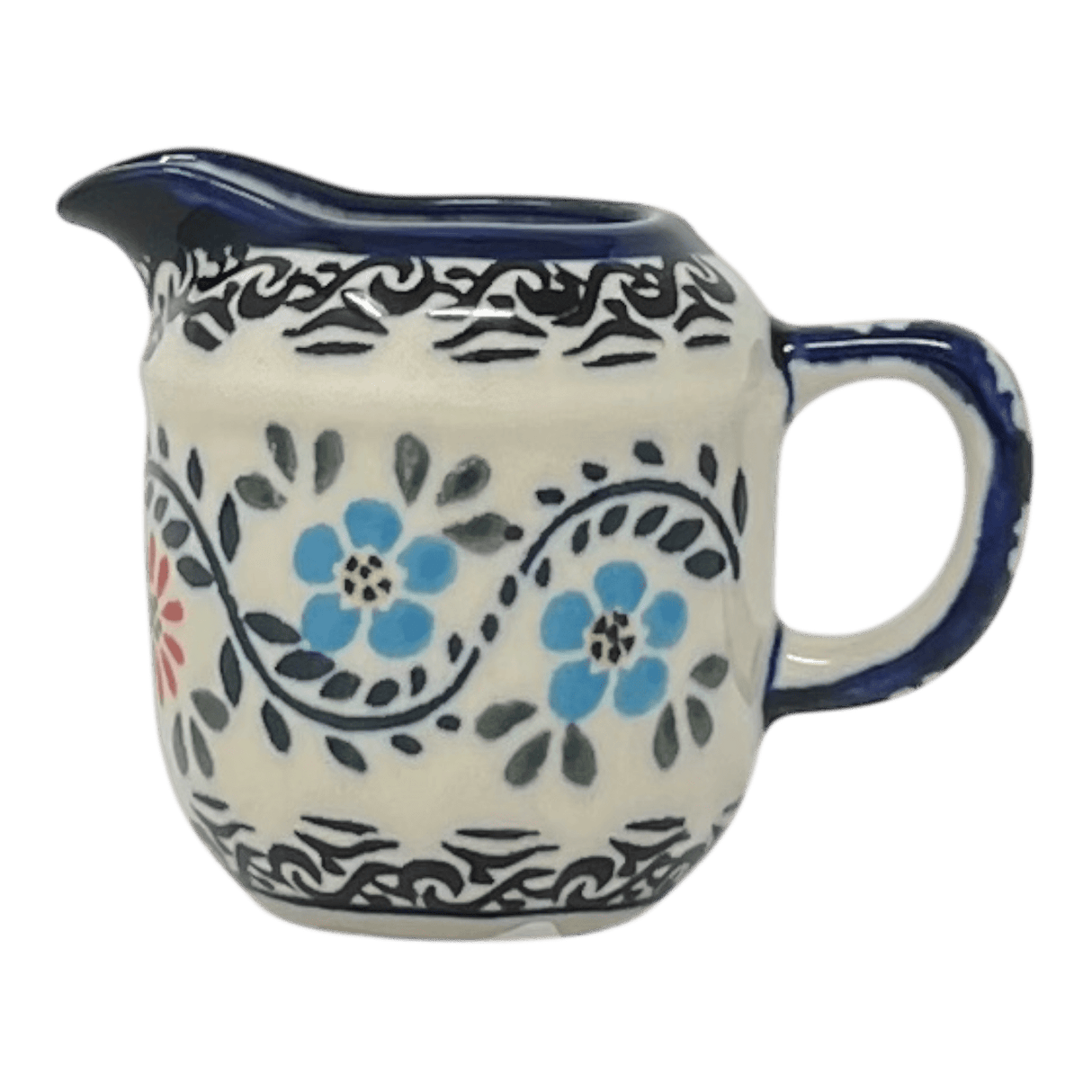 Creamer, Individual, 2.5 oz in "Climbing Aster" by Zaklady | Y1145-A1145A