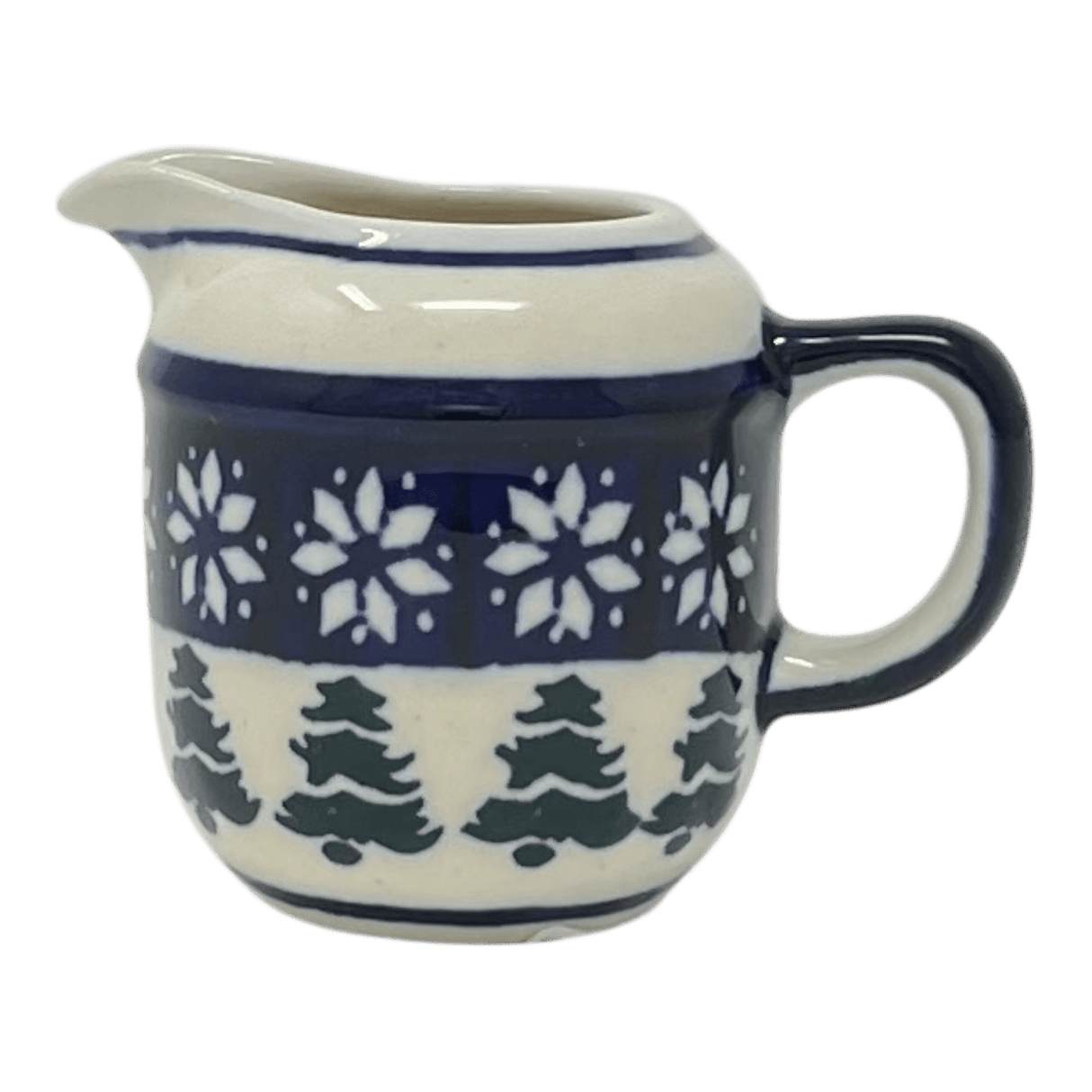 Creamer, Individual, 2.5 oz in "Floral Pine" by Zaklady | Y1145-D914