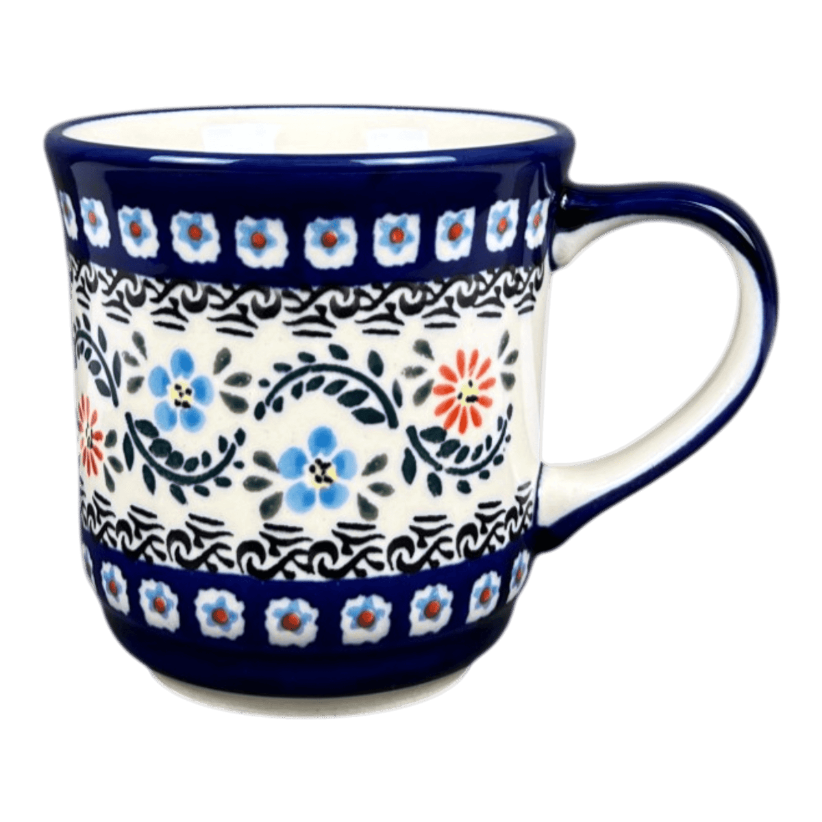 Mug, Crocus Mug, 12 oz in "Climbing Aster" by Zaklady | Y1194-A1145A