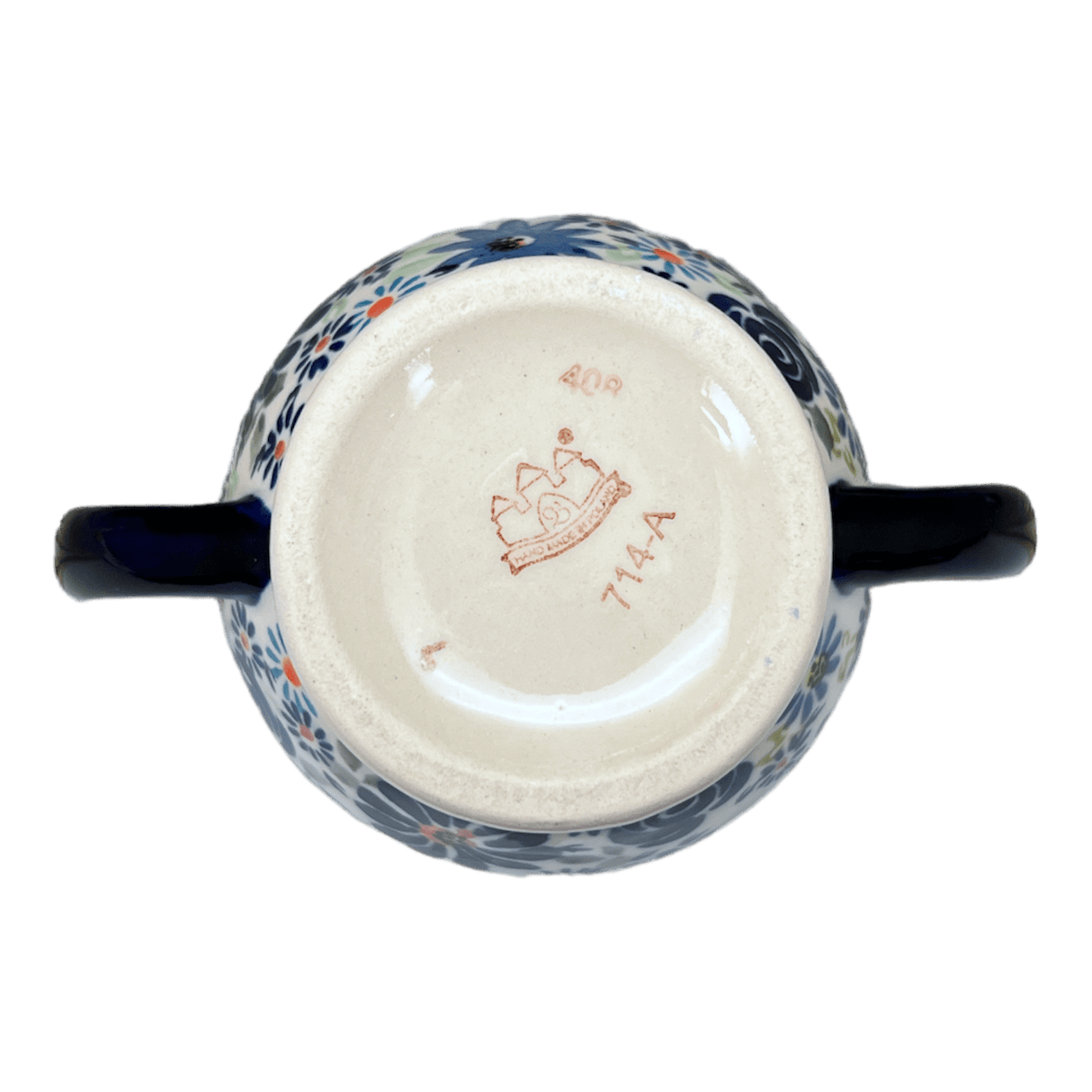Bowl, Bird, Sugar Bowl, 11 oz in "Floral Explosion" by Zaklady | Y1234-DU126