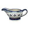 Polish Pottery Zaklady 16 oz. Gravy Boat (Emerald Mosaic) | Y1258-DU60 at PolishPotteryOutlet.com