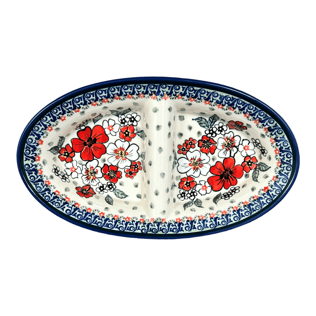 Dual Dish, 11.75" x 7" in "Cosmic Cosmos" by Zaklady | Y1280A-ART326