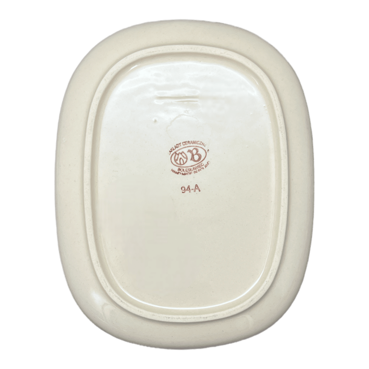 Butter Dish, Large, 6" x 8" in "Swirling Hearts" by Zaklady | Y1394-D467