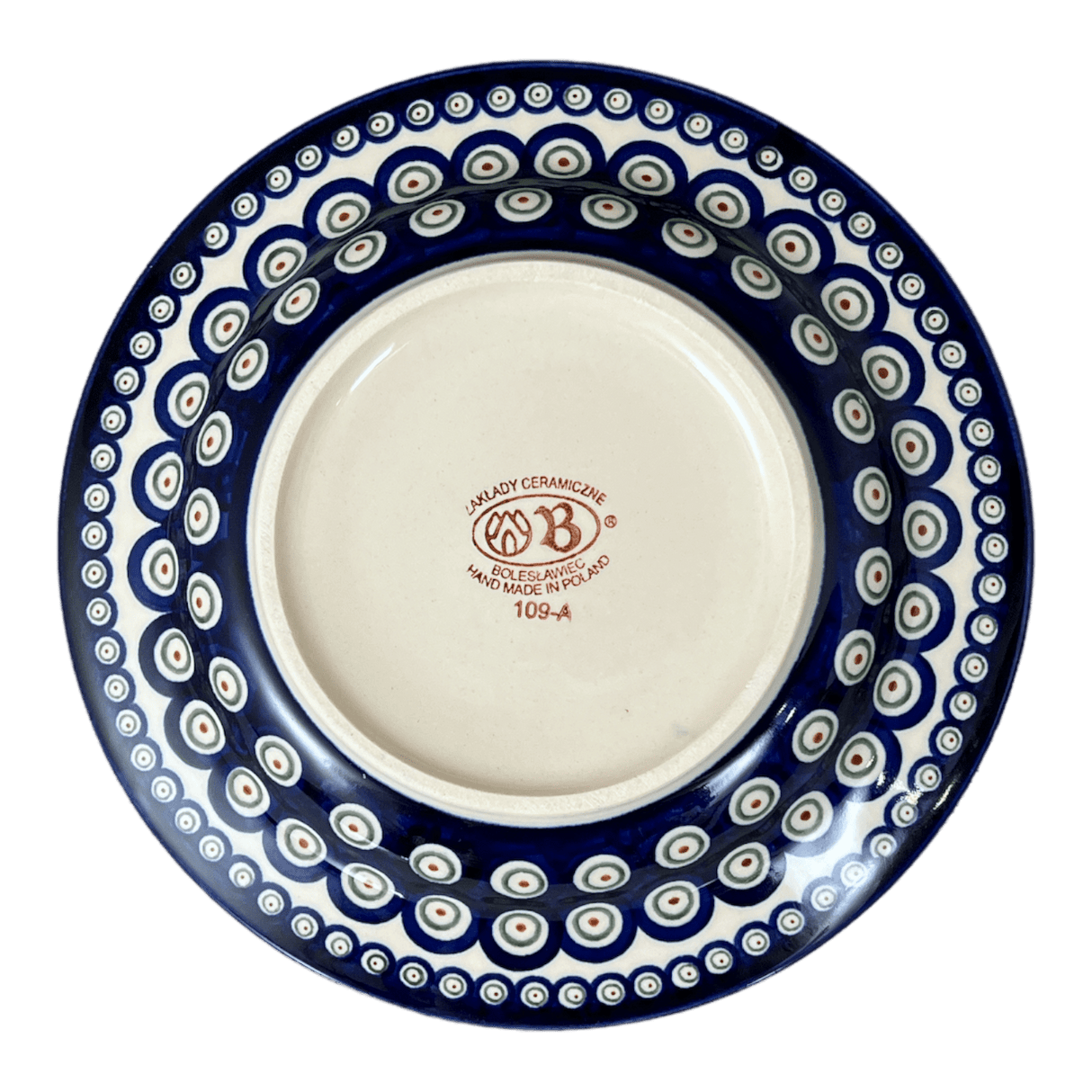 Plate, Round, Soup, 9.25" in "Evergreen Moose" by Zaklady | Y1419A-A992A