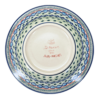 A picture of a Polish Pottery Zaklady Soup Plate (Julie's Garden) | Y1419A-ART165 as shown at PolishPotteryOutlet.com/products/soup-plate-julies-garden-y1419a-art165