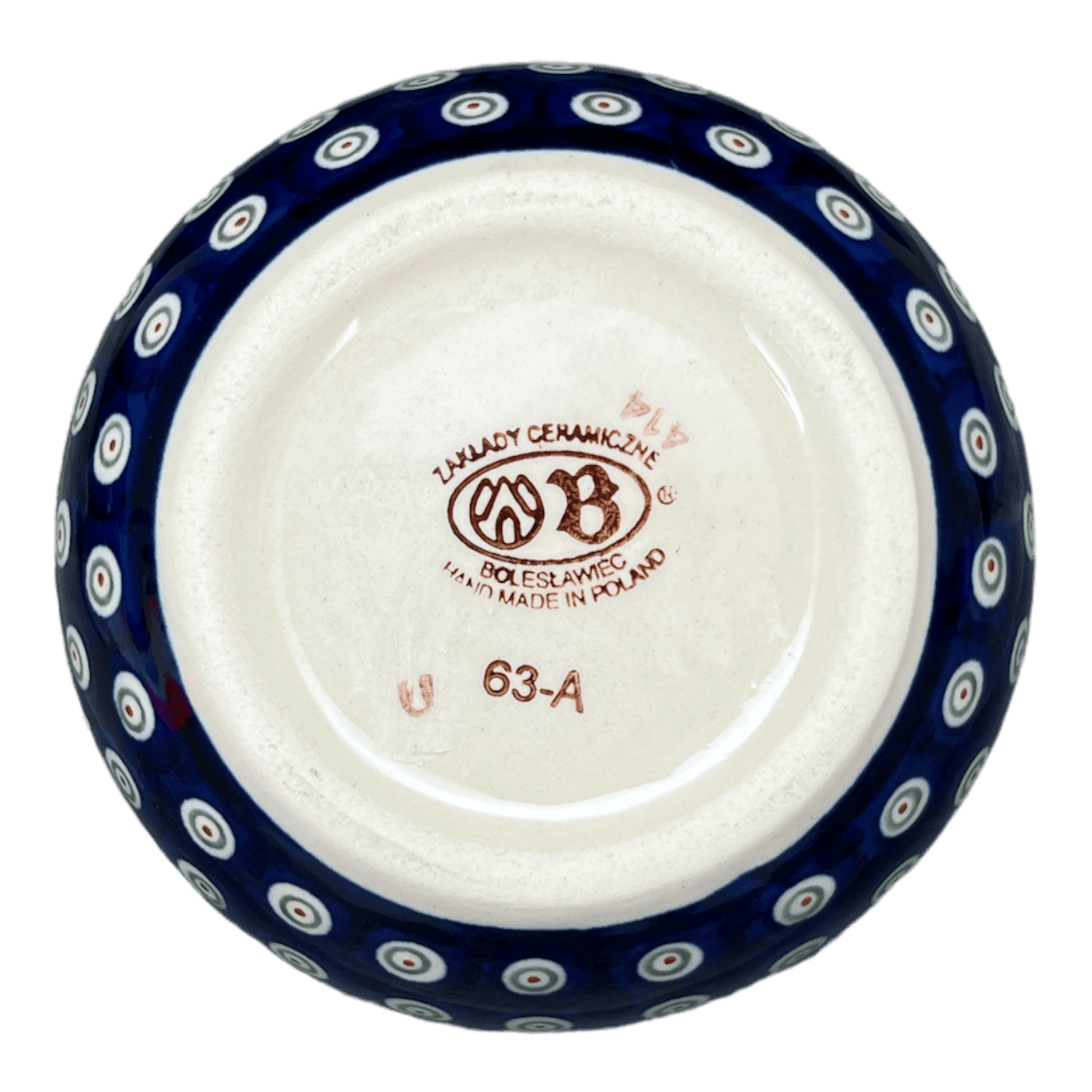 Butter Crock, 4.5" x 3.5" in "Petite Floral Peacock" by Zaklady | Y1512-A166A