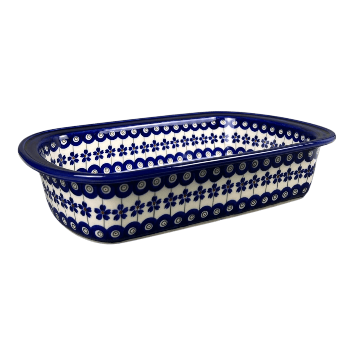 Baker, Small Lasagna, 8" x 12.5" in "Petite Floral Peacock" by Zaklady | Y1826A-A166A