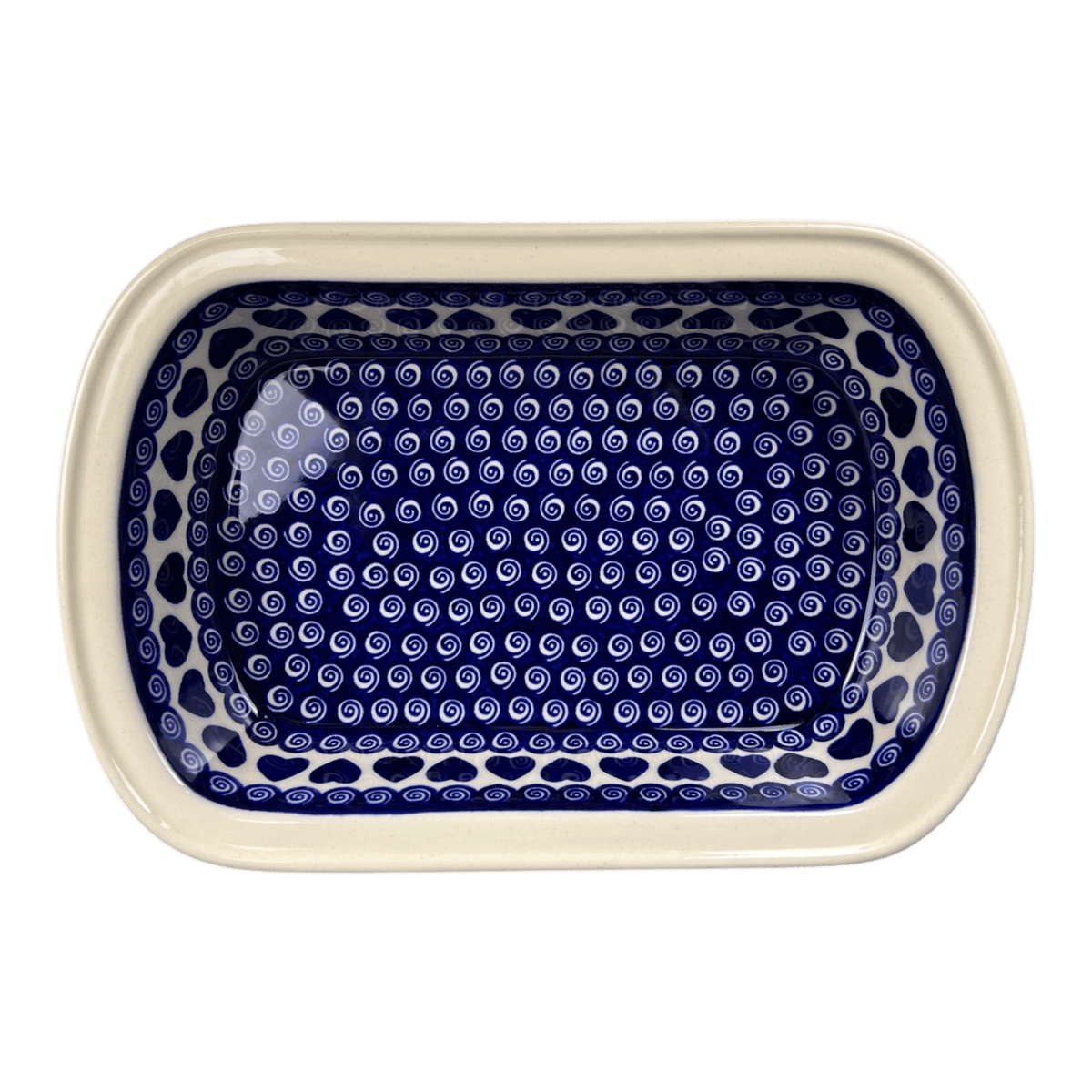 Baker, Small Lasagna, 8" x 12.5" in "Swirling Hearts" by Zaklady | Y1826A-D467