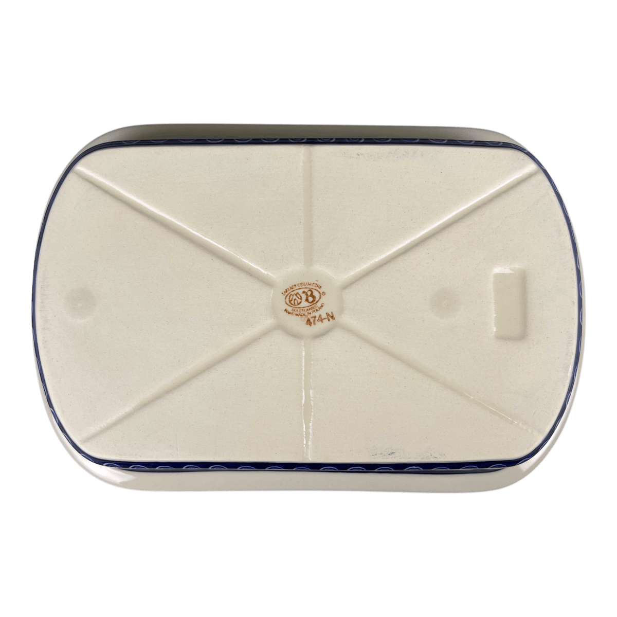Baker, Small Lasagna, 8" x 12.5" in "Swirling Hearts" by Zaklady | Y1826A-D467