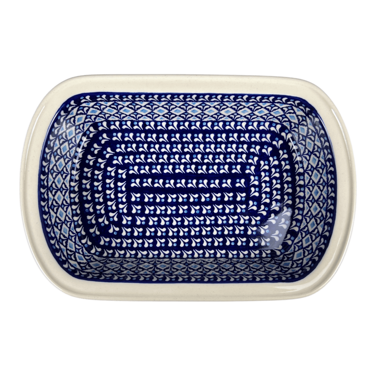 Baker, Small Lasagna, 8" x 12.5" in "Mosaic Blues" by Zaklady | Y1826A-D910