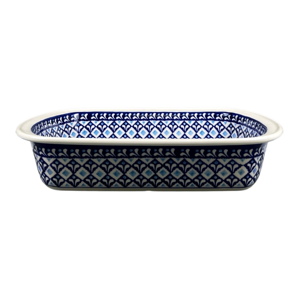 Baker, Small Lasagna, 8" x 12.5" in "Mosaic Blues" by Zaklady | Y1826A-D910