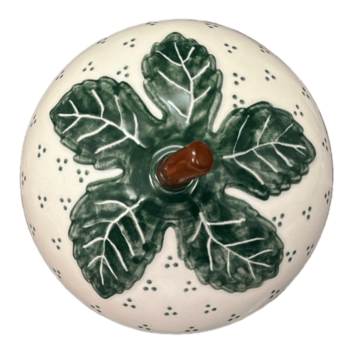 Canister, Strawberry, 8" in "Garden Party Blues" by Zaklady | Y1873-DU50