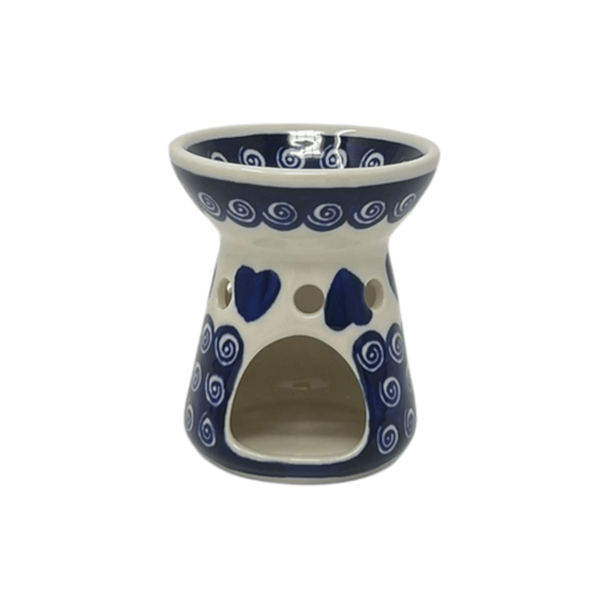 Aromatherapy Warmer, Small 4" in "Swirling Hearts" by Zaklady | Y1913-D467