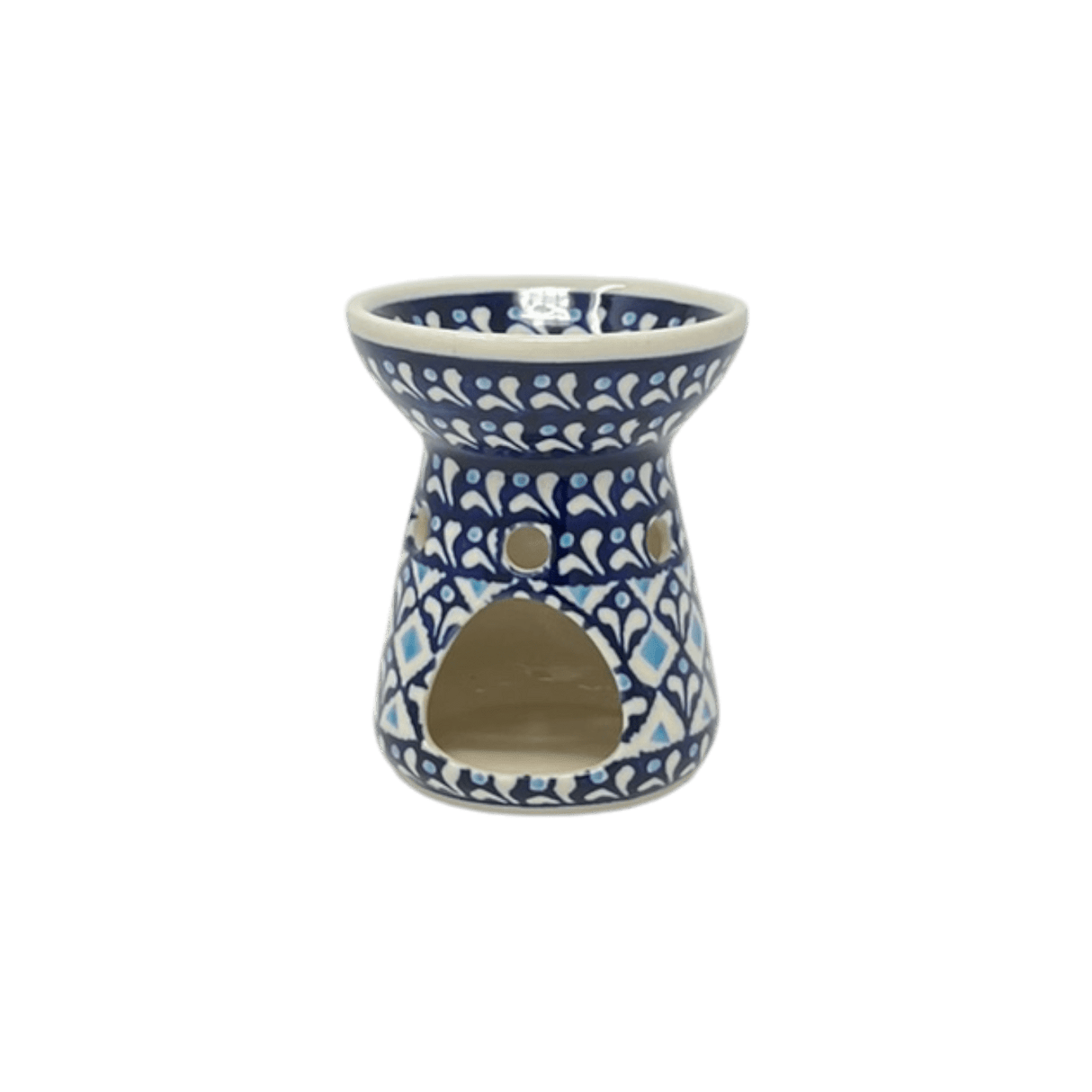 Aromatherapy Warmer, Small 4" in "Mosaic Blues" by Zaklady | Y1913-D910