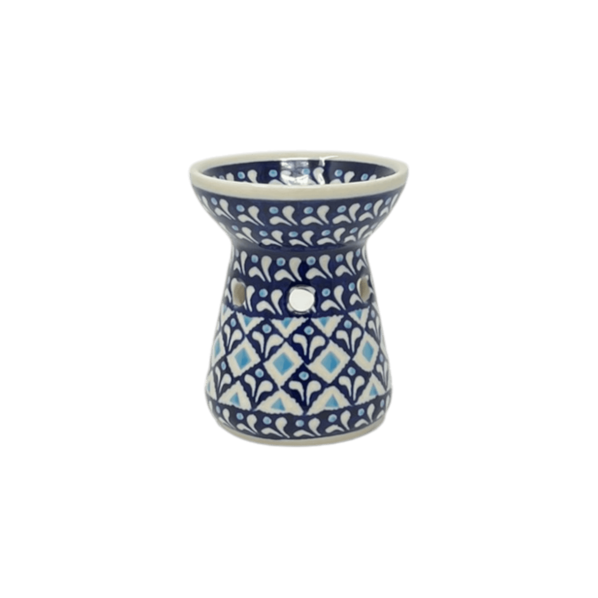 Aromatherapy Warmer, Small 4" in "Mosaic Blues" by Zaklady | Y1913-D910