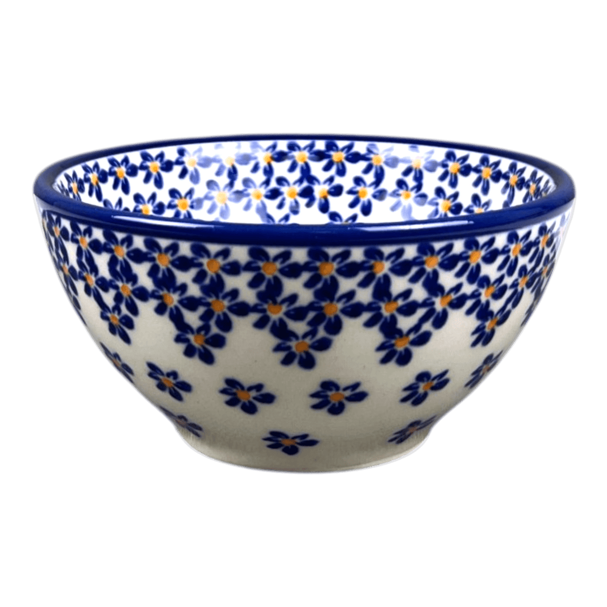 Bowl, Round, 4.5" in "Falling Blue Daisies" by Zaklady | Y1953A-A882A