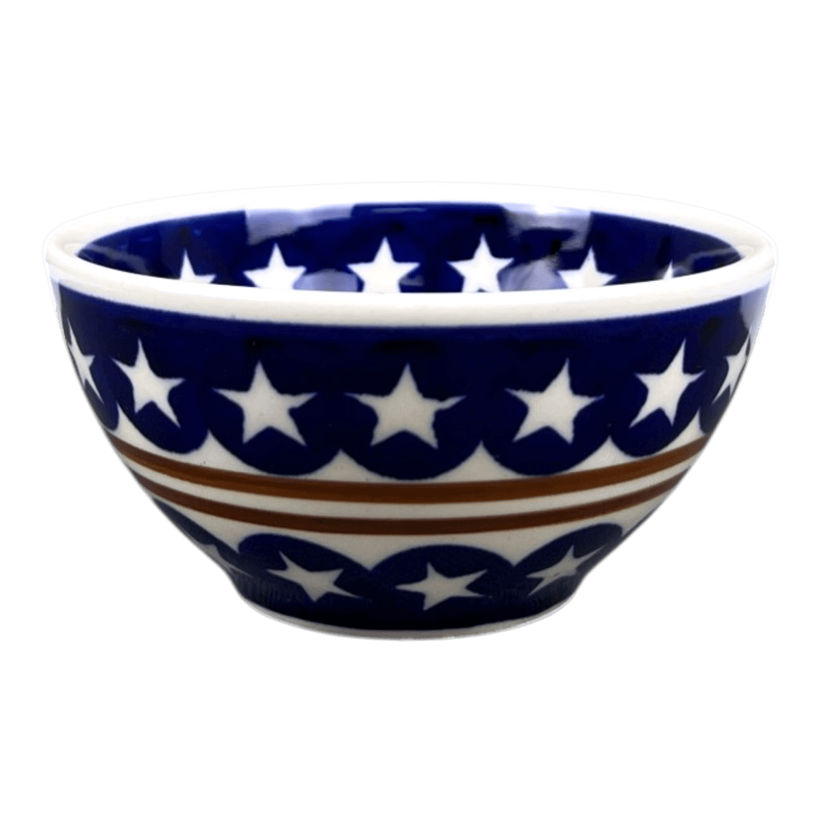Bowl, Round, 4.5" in "Stars & Stripes" by Zaklady | Y1953A-D81