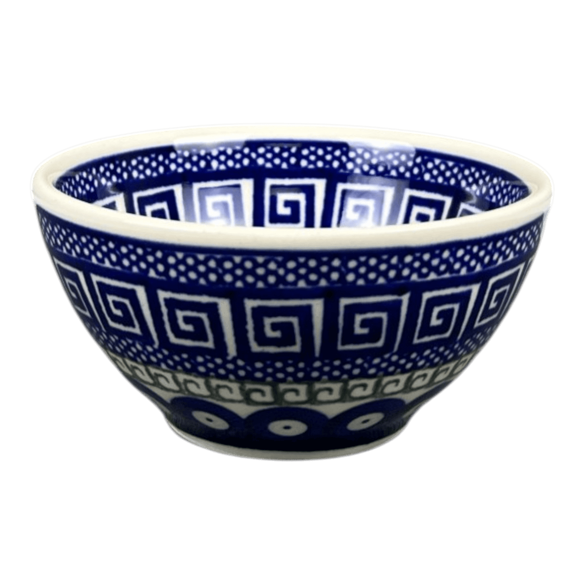 Bowl, Round, 4.5" in "Grecian Dot" by Zaklady | Y1953A-D923