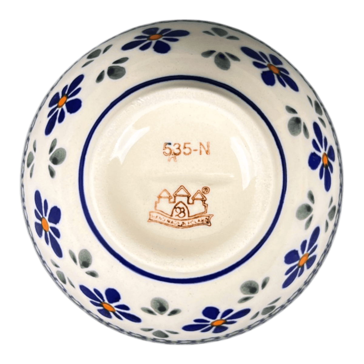 Bowl, Round, 4.5" in "Emerald Mosaic" by Zaklady | Y1953A-DU60