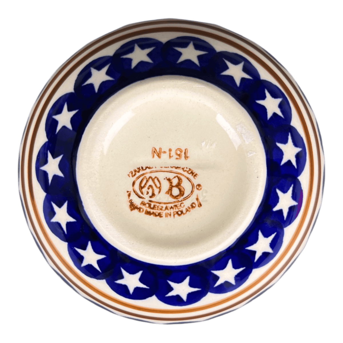 Bowl, Round, 5" in "Stars & Stripes" by Zaklady | Y1954A-D81