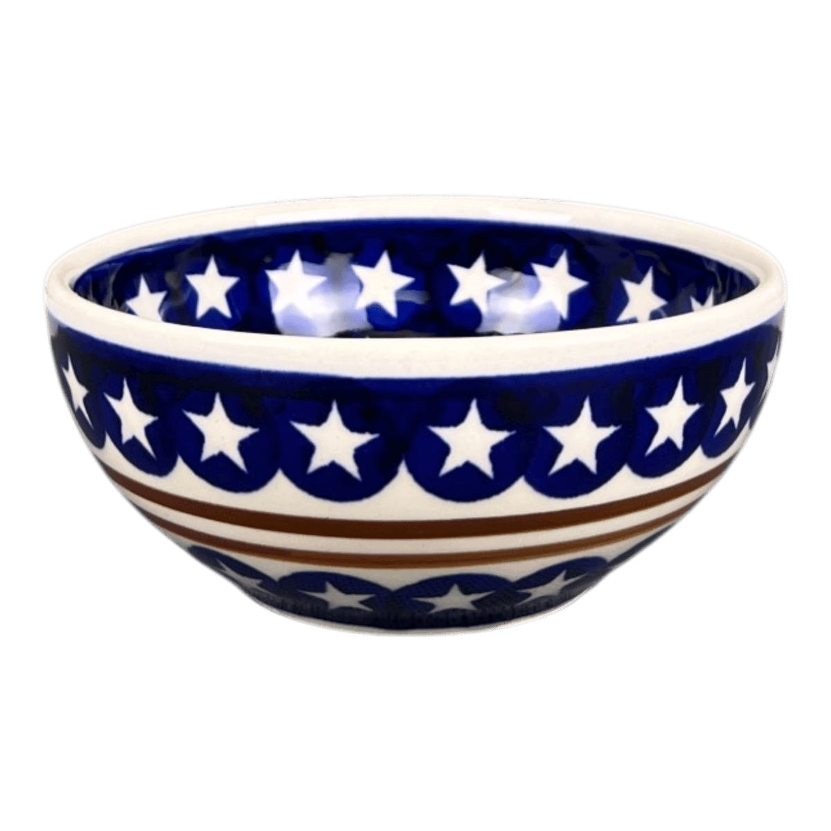Bowl, Round, 5" in "Stars & Stripes" by Zaklady | Y1954A-D81