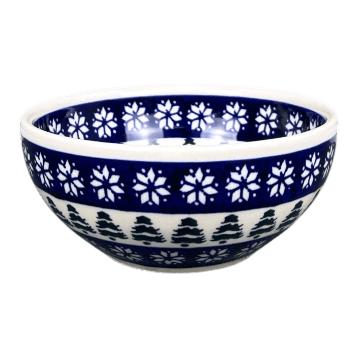 Bowl, Round, 5" in "Floral Pine" by Zaklady | Y1954A-D914