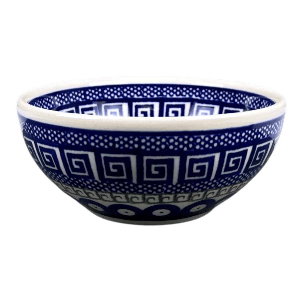 Bowl, Round, 5" in "Grecian Dot" by Zaklady | Y1954A-D923