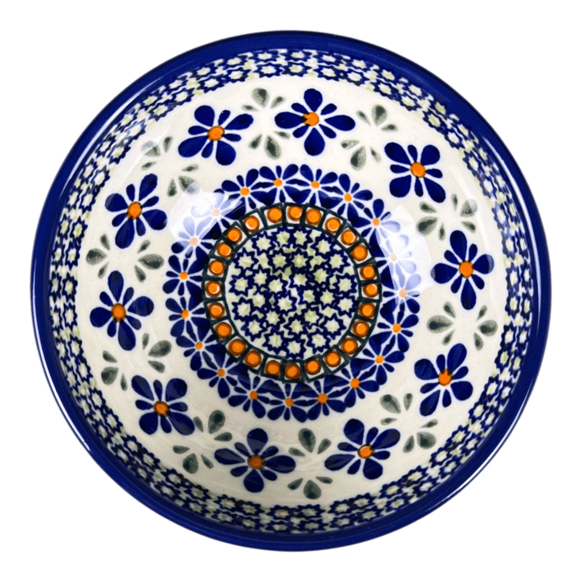 Bowl, Round, 5" in "Emerald Mosaic" by Zaklady | Y1954A-DU60