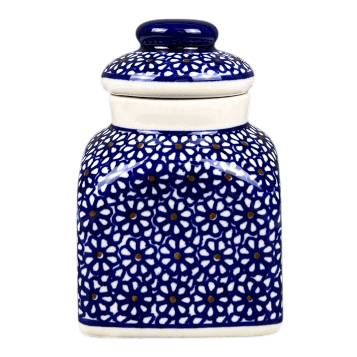 Canister, with Lid, 0.3 Liter in "Ditsy Daisies" by Zaklady | Y2000S-D120