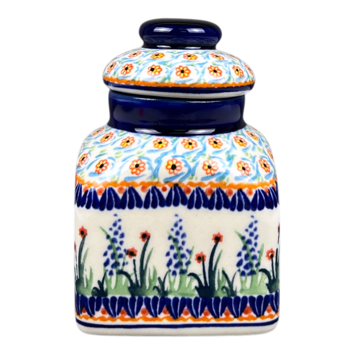 Canister, with Lid, 0.3 Liter in "Lilac Garden" by Zaklady | Y2000S-DU155