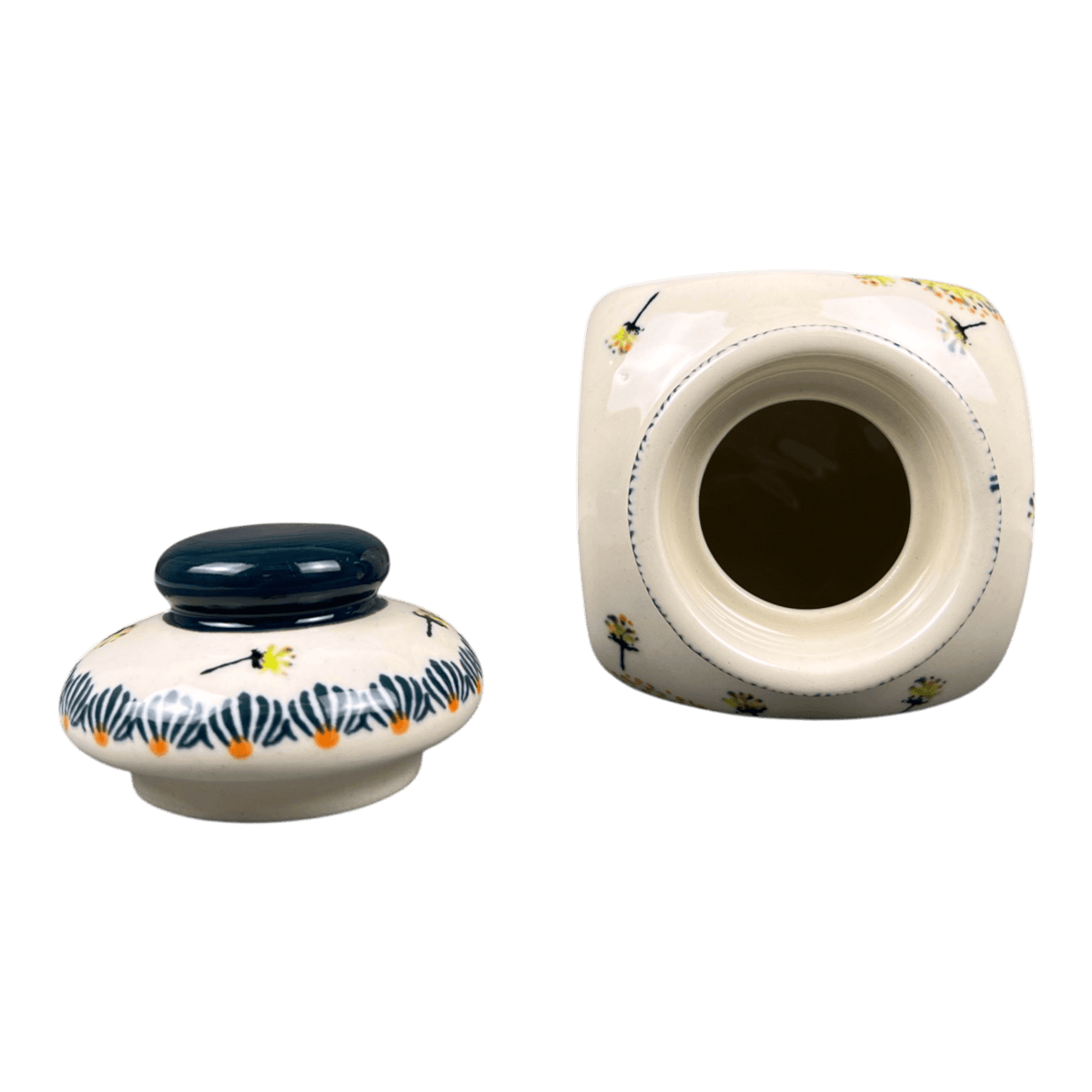 Canister, with Lid, 0.3 Liter in "Dandelions" by Zaklady | Y2000S-DU201