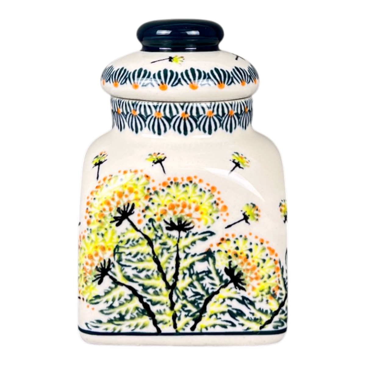 Canister, with Lid, 0.3 Liter in "Dandelions" by Zaklady | Y2000S-DU201