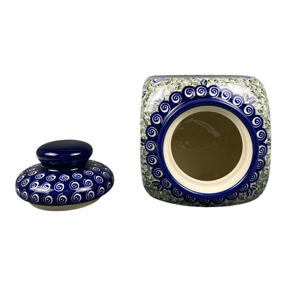 Canister, with Lid, 0.75 Liter, Zaklday (Y2001S) in "Spring Swirl" by Zaklady | Y2001S-A1073A
