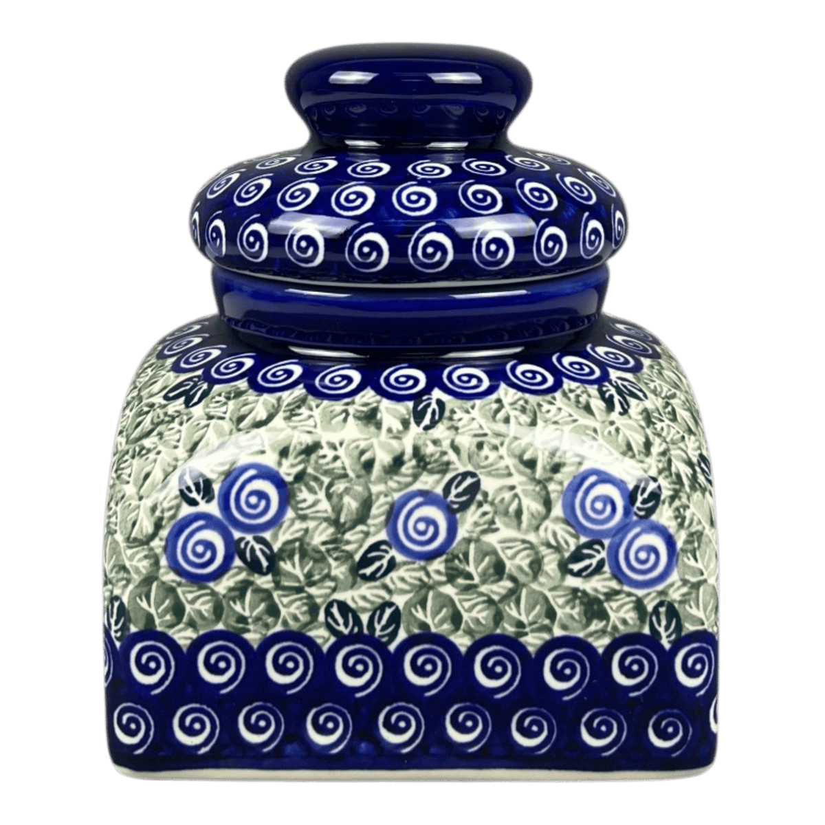 Canister, with Lid, 0.75 Liter, Zaklday (Y2001S) in "Spring Swirl" by Zaklady | Y2001S-A1073A