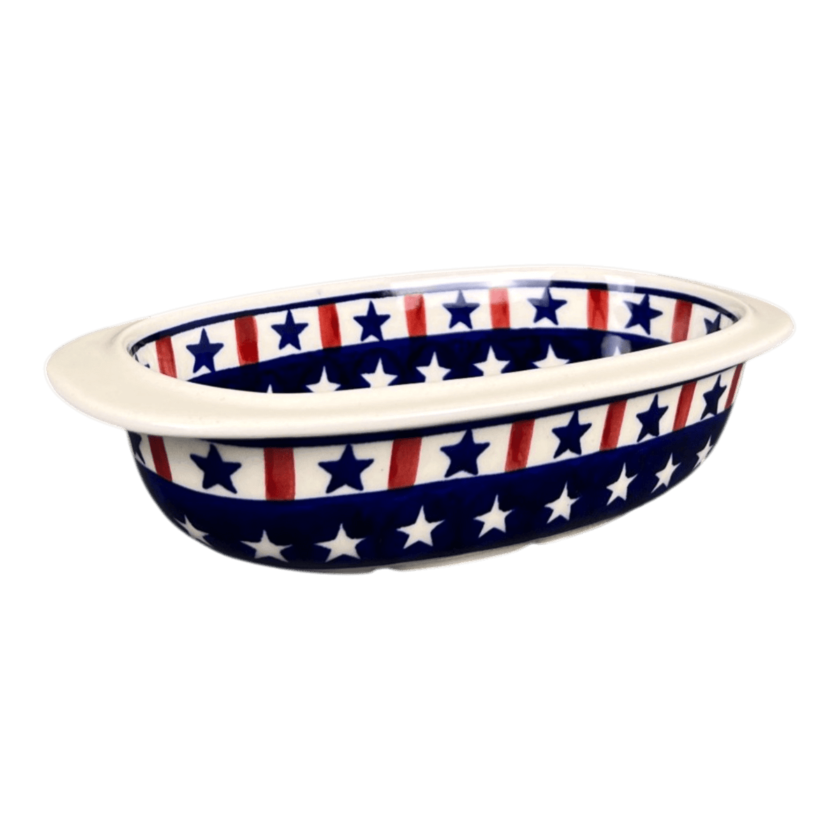 Baker, Oval, 9" x 4.5" in "Star Spangled" by Zaklady | Y227A-D927