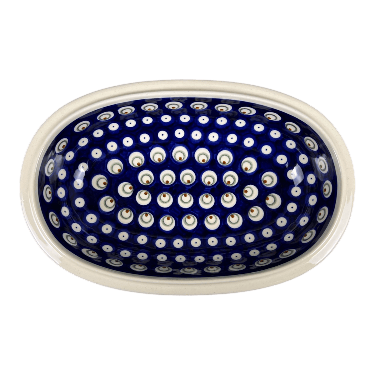 Baker, Oval, 10" x 6.5" in "Peacock Burst" by Zaklady | Y278A-D487