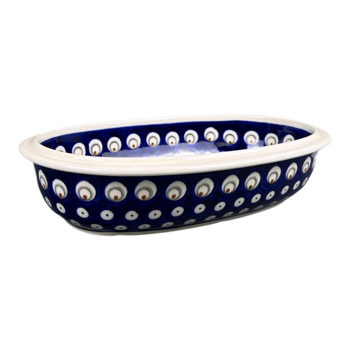 Baker, Oval, 10" x 6.5" in "Peacock Burst" by Zaklady | Y278A-D487