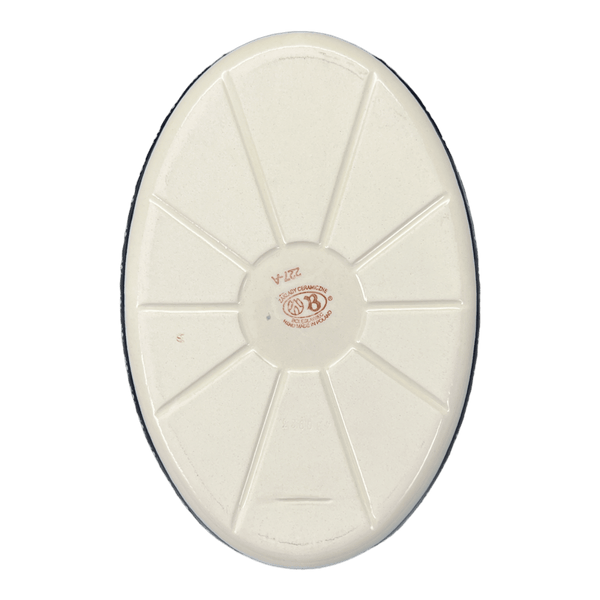 Zaklady 11" x 7.5" Oval Baker (Floral Pine) Y349AD914 The Polish