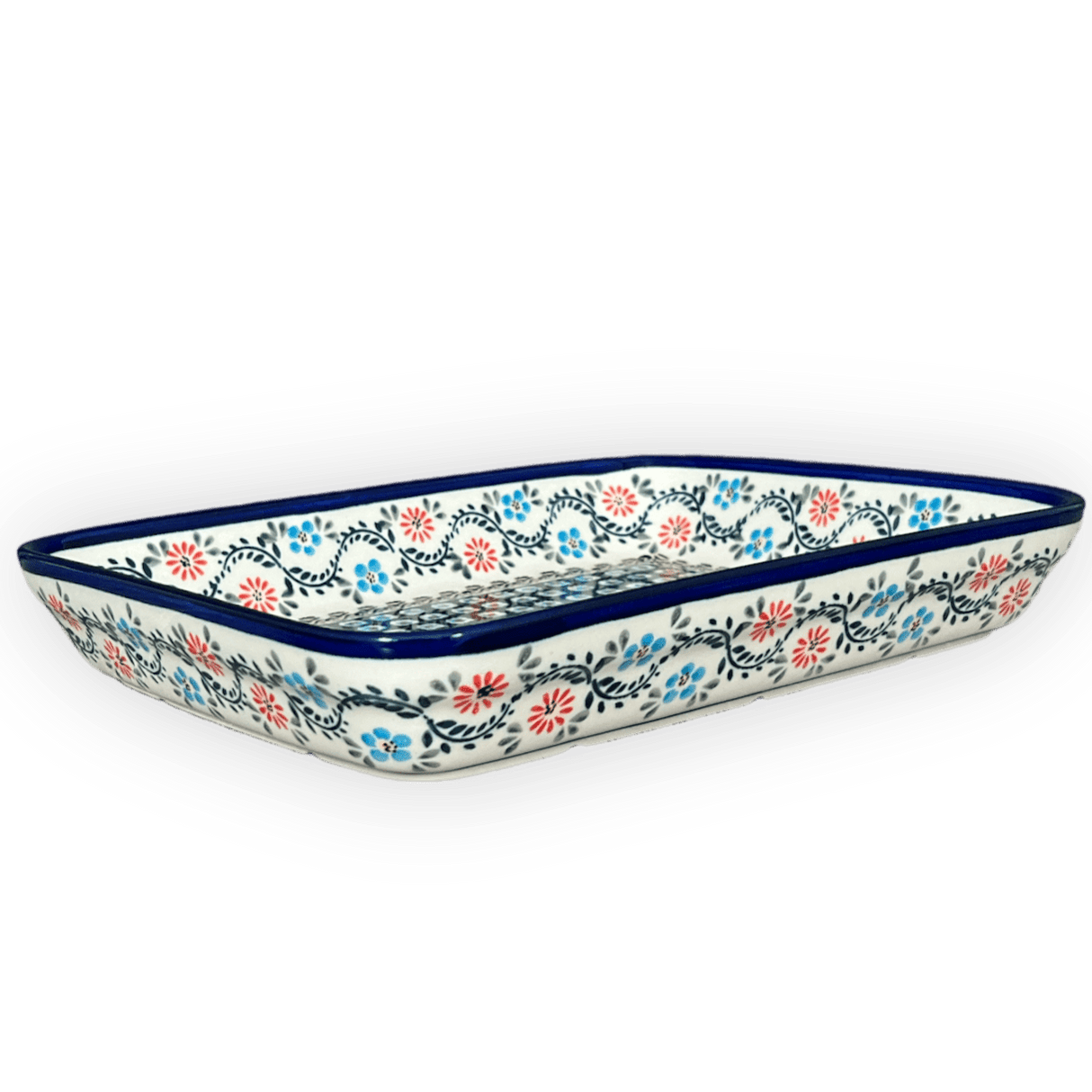 Baker, Rectangular, 9" x 11.75" in "Climbing Aster" by Zaklady | Y371A-A1145A