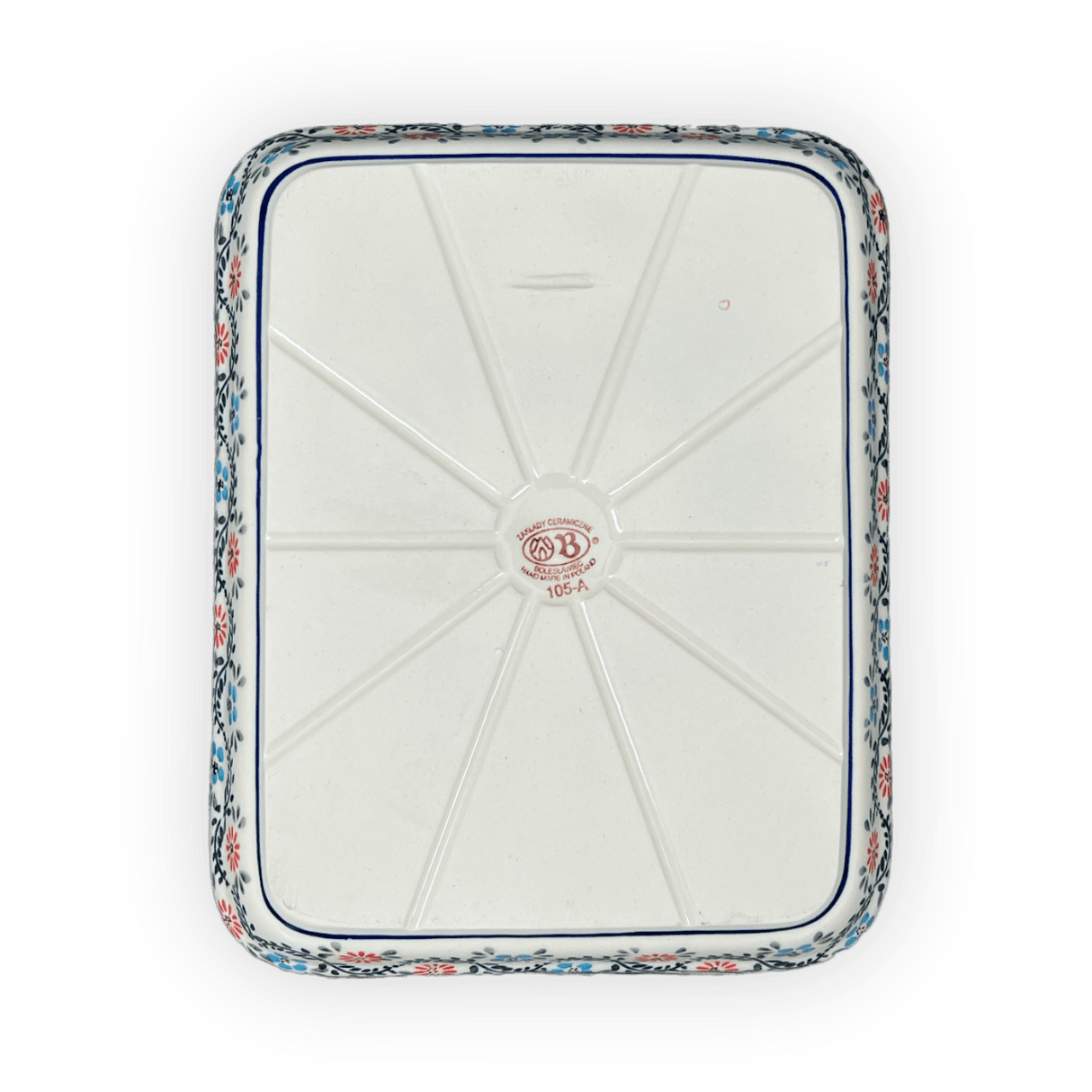 Baker, Rectangular, 9" x 11.75" in "Climbing Aster" by Zaklady | Y371A-A1145A