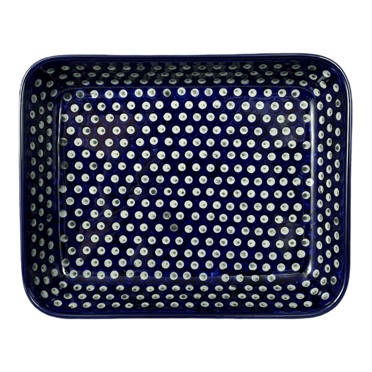Baker, Rectangular, 9" x 11.75" in "Strawberry Dot" by Zaklady | Y371A-A310A