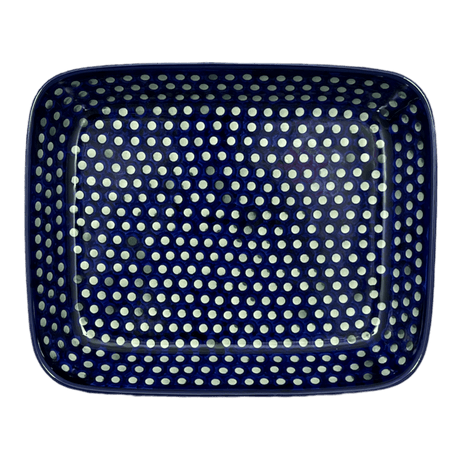 Baker, Rectangular, 10.5" x 13" in "Strawberry Dot" by Zaklady | Y372A-A310A