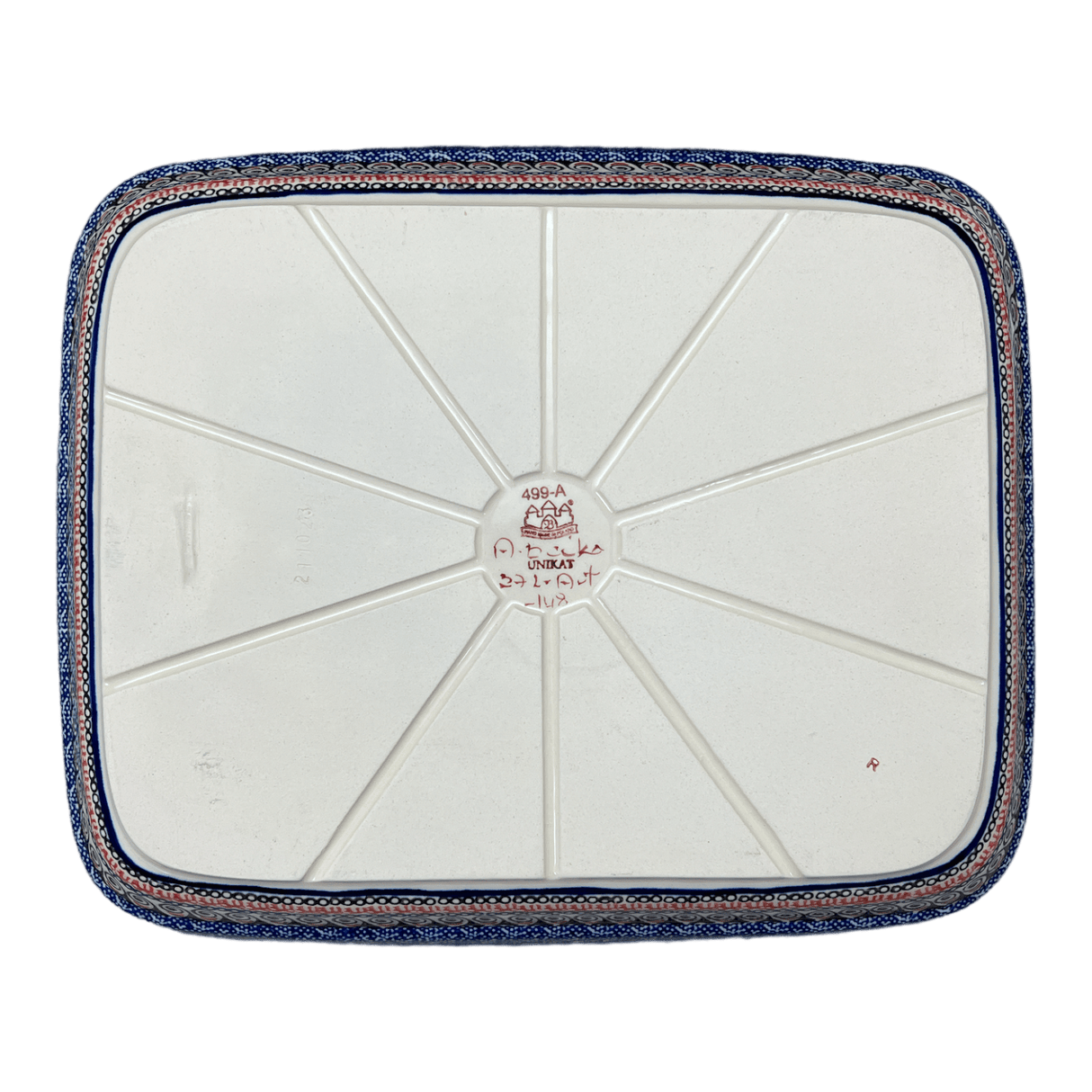 Baker, Rectangular, 10.5" x 13" in "Bloomin' Sky" by Zaklady | Y372A-ART148