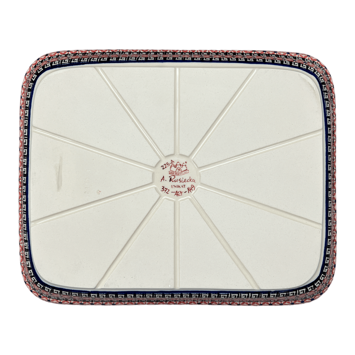 Baker, Rectangular, 10.5" x 13" in "Butterfly Bouquet" by Zaklady | Y372A-ART149