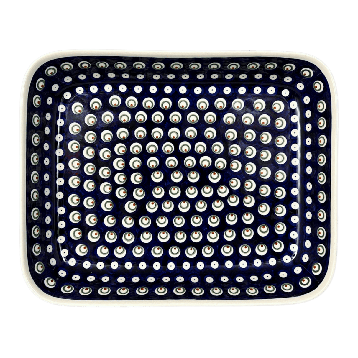 Baker, Rectangular, 10.5" x 13" in "Peacock Burst" by Zaklady | Y372A-D487