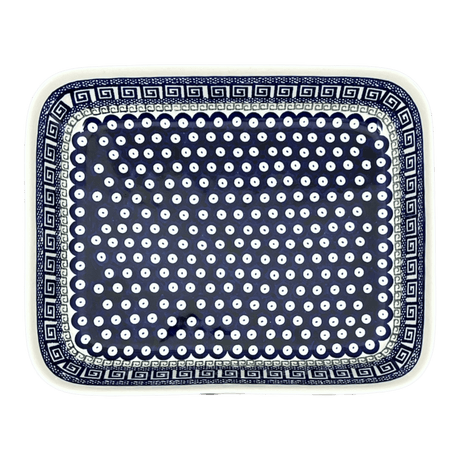 Baker, Rectangular, 10.5" x 13" in "Grecian Dot" by Zaklady | Y372A-D923