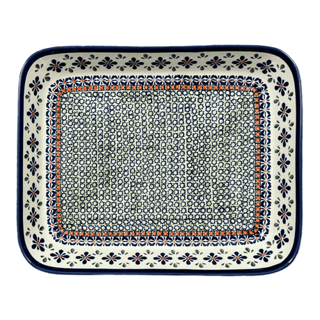 Baker, Rectangular, 10.5" x 13" in "Emerald Mosaic" by Zaklady | Y372A-DU60